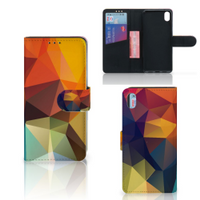 Xiaomi Redmi 7A Book Case Polygon Color