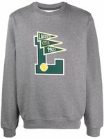 Lacoste sweat à logo imprimé - Gris