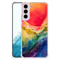 Back Cover Samsung Galaxy S22 Watercolor Dark