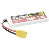 Red Power LiPo accupack 7.4 V 3500 mAh 25 C Softcase XT90