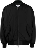 izzue veste bomber à logo imprimé Reserved - Noir