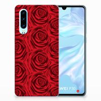 Huawei P30 TPU Case Red Roses - thumbnail