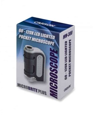 Carson Optical MM-300 Zakmicroscoop 120 x Opvallend licht