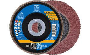 PFERD 67749125 A Psf Steelox Lamellenschijf Diameter 125 mm Boordiameter 22.23 mm 10 stuk(s)