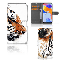 Hoesje Xiaomi Redmi Note 11 Pro 5G/4G Watercolor Tiger