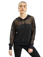 Urban Classics Dames Dames Mesh Hoody Capuchontrui