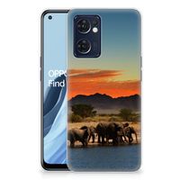 OPPO Reno 7 5G | Find X5 Lite TPU Hoesje Olifanten