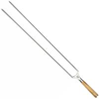 Forged BBQ Vorkspies / Skewer Churrasco - Olijfhout / Staal - 50cm