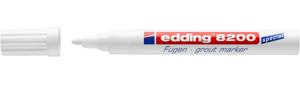 Edding 8200 Voegenstift Wit 2 mm, 4 mm