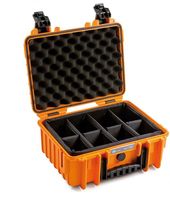 B & W International Outdoor-koffer outdoor.cases Typ 3000 32.6 l (b x h x d) 365 x 295 x 170 mm Oranje 3000/O/SI - thumbnail