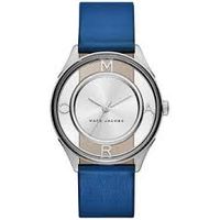 Horlogeband Marc by Marc Jacobs MJ1458 Leder Blauw 18mm - thumbnail