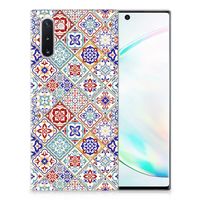 Samsung Galaxy Note 10 TPU Siliconen Hoesje Tiles Color - thumbnail