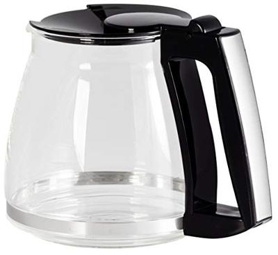 Melitta Vervangende glazen kan voor filterkoffiezetapparaat Optima Timer, glas, zwart, 15,5 x 15,5 x 14,7 cm