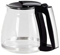 Melitta Vervangende glazen kan voor filterkoffiezetapparaat Optima Timer, glas, zwart, 15,5 x 15,5 x 14,7 cm