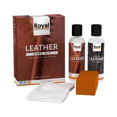 Oranje Furniture Care Wax & Oil - Onderhoud leer - 2x150 ml