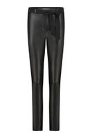 Studio Anneloes - Zwart Leather trousers - Maat XXL