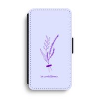 Be a wildflower: iPhone XS Max Flip Hoesje - thumbnail