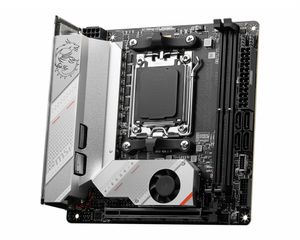 MSI MPG B650I EDGE WIFI Moederbord Socket AMD AM5 Vormfactor Mini-ATX Moederbord chipset AMD® B650