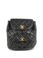 CHANEL Pre-Owned sac à dos Duma (1990-2000) - Noir