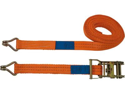 Petex 43192835 Spanband (tweedelig) Trekkracht (lc) vastbinden (enkel/direct): 1000 daN (l x b) 6 m x 35 mm Ratelinrichting EN 12195