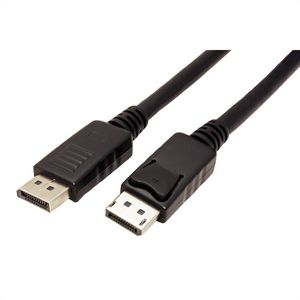 VALUE DisplayPort Cable, DP-DP, LSOH, M/M, zwart, 2 m