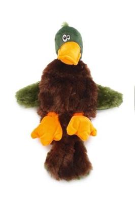 Beeztees flatinos mallard - hondenspeelgoed - multi - 40 cm Beeztees flatinos mallard - hondenspeelgoed - multi - 40 cm