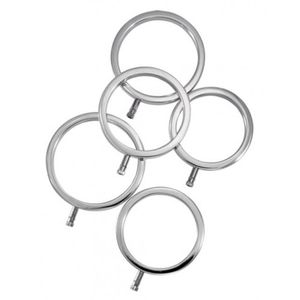 ElectraStim Solid Metal Cock Rings Penis- & testikelring