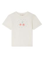 Bonpoint t-shirt Thida en coton - Blanc - thumbnail