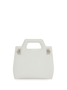 Ferragamo mini sac à main en cuir - Blanc