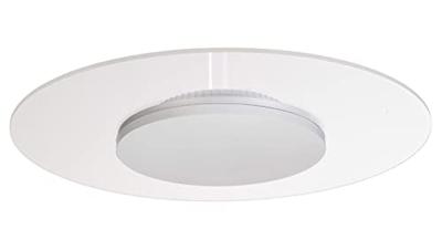 Deko-Light | LED-plafondlamp plafondlamp binnen dimbaar 360° licht | Zaniah wit 18W