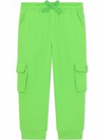 Dolce & Gabbana Kids pantalon de jogging à poches cargo - Vert