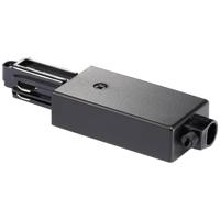 Nordlux Link 230V-railsysteemcomponenten Stroomaansluiting Zwart 79039903 Linkadapter