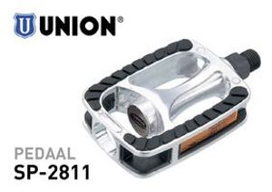 Union Pedalen Sp-2811 Aluminium Antislip Zilver