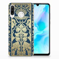 Huawei P30 Lite TPU Case Beige Flowers