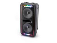 Party Speaker Bluetooth - 16 Uur Speeltijd - Karaoke Set met Microfoon en Feestverlichting (Party-Medium HPA502BTL) - thumbnail