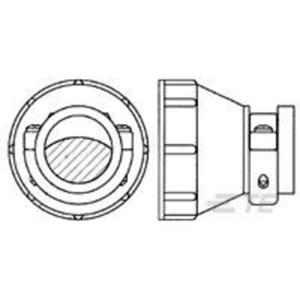 TE Connectivity 213902-3 Ronde connector kabelklem Serie (ronde connectors): CPC 1 stuk(s)