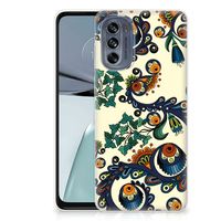 Siliconen Hoesje Motorola Moto G62 5G Barok Flower - thumbnail