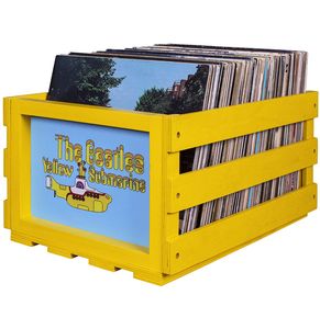 Crosley Vinyl Opslagkrat - The Beatles Yellow Submarine