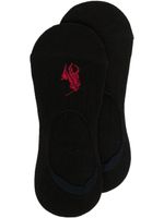 Polo Ralph Lauren lot de 3 paires de chaussettes à logo imprimé - Noir