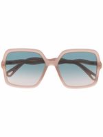 Chloé Eyewear lunettes de soleil Zelie à monture carrée - Tons neutres