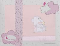 Interbaby lakenset wieg Beer 110 x 82 cm polyester