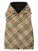 Burberry Kids gilet réversible à motif Vintage Check - Tons neutres - thumbnail