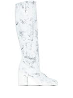 Maison Margiela bottes Tabi Bianchetto 80 mm - Blanc