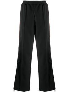 Off-White x Theophilus London pantalon de jogging à bandes contrastantes - Noir