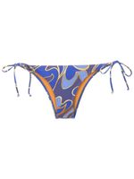 Lygia & Nanny bikini à imprimé graphique - Bleu