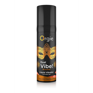 Orgie Dual Vibe! Kissable Liquid Vibrator - Sex On The Beach - 0.5 fl oz / 15 ml