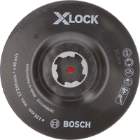 Bosch Accessoires X-LOCK Steunschijf 125 mm Haak-en-lus klithechting - 1 stuk(s) - 2608601722