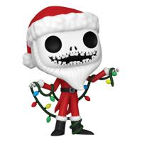 Nightmare before Christmas 30th POP! Disney Vinyl Figure Santa Jack 9 cm - thumbnail