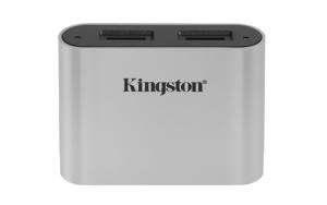 Kingston Technology USB3.2 Gen1 Workflow microSDHC/SDXC UHS-II kaartlezer met twee sleuven