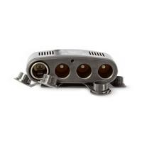 Universal DC Power Adapters - Auto-Adapter - 120 W - Ingangsvoltage: 12 V DC - 12 V DC - Maximale uitgangsstroom per poort: 4.0 A - Zwart